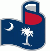 South Carolina Sting Rays 2007 08-Pres Alternate Logo heat sticker